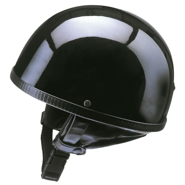 Helm,Halbschalenhelm Redbike RB-500 schwarz-glänzend Gr.L