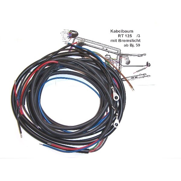 Kabelbaum MZ RT 125 / 2 / 3 - Vollnabe