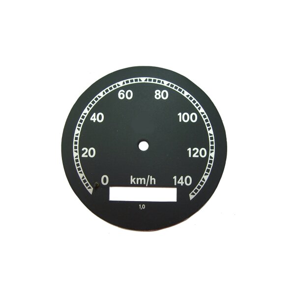 Tachoziffernblatt 140km/h EMW R 35 (MAW Tacho)D: 78mm