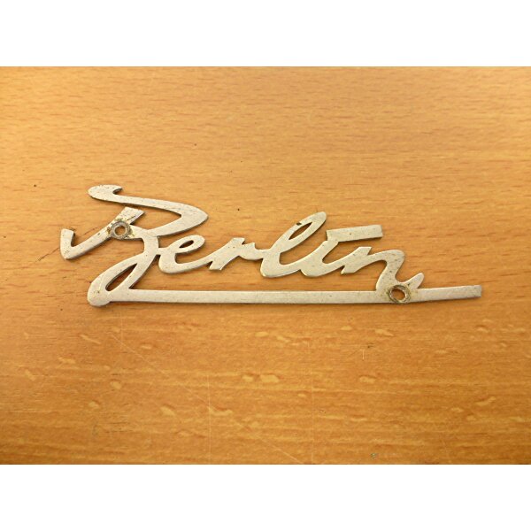Original Schriftzug "Berlin" für IWL Berlin SR59