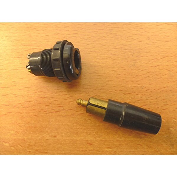 Original Stecker und Steckdose Seitenwagen, AWO Sport