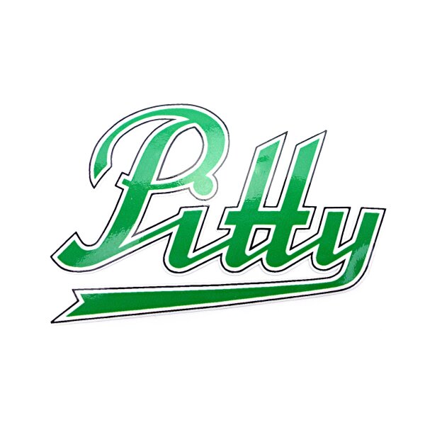 Aufkleber "Pitty" Grün