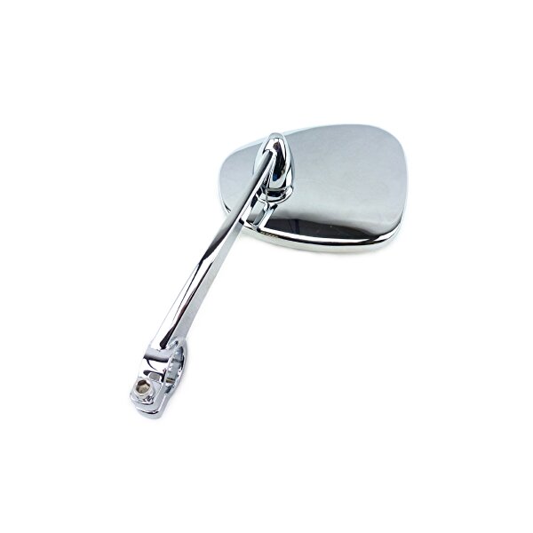 Lenkerklemmspiegel Oldtimer Nierenform chrom für BMW R 35