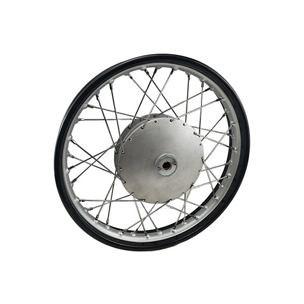 AWO Sport Vorderrad komplett, Felge (lackiert), Speichen (chrom), Radlager neu