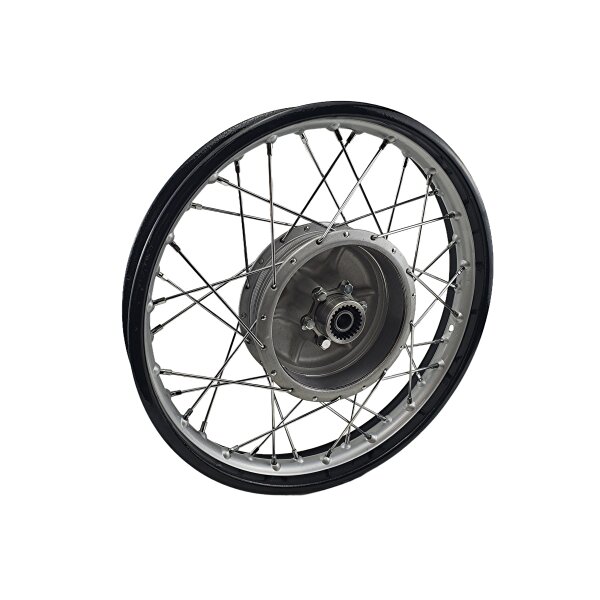 AWO Sport Hinterrad komplett, Felge (lackiert), Speichen (chrom), Radlager neu #1