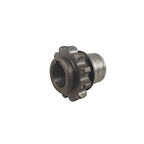 Original Kettenrad auf Kurbelwelle IWL Roller