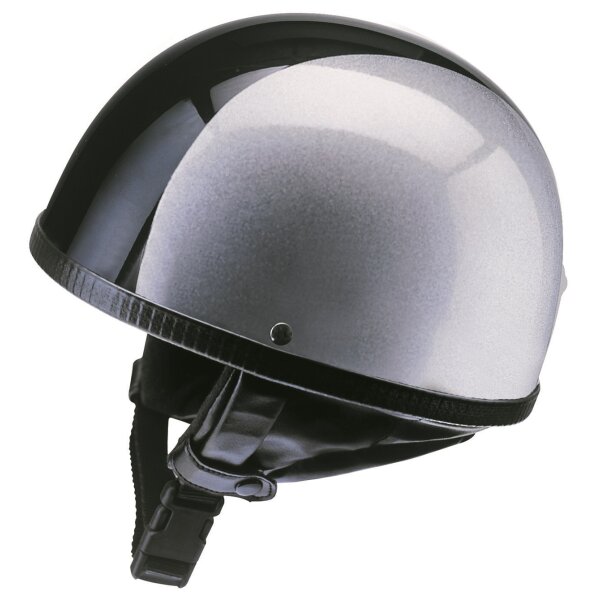 Helm,Halbschalenhelm  Redbike RB-500 silber-schwarz Gr. S